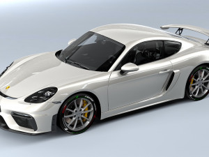 porsche cayman gt4 Modelo 3D