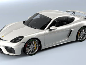 porsche cayman gt4 3D Model