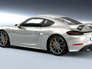 porsche cayman gt4 Modelo 3D