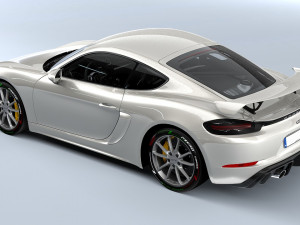 porsche cayman gt4 Modelo 3D