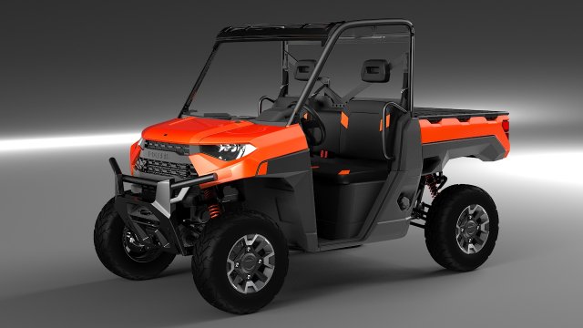 polaris ranger 2018 Model 3D .c4d .max .obj .3ds .fbx .stl .blend 