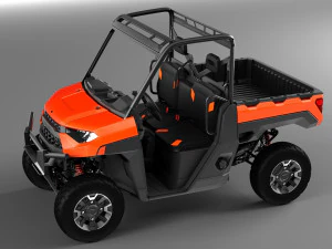 polaris ranger 2018 3D Model