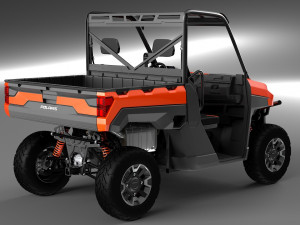 polaris ranger 2018 Model 3D