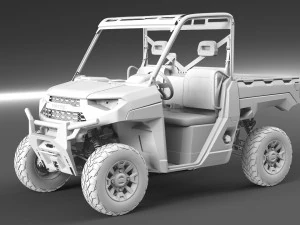 polaris ranger 2018 3D Model