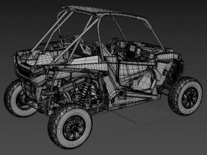 polaris rzr 3D Model
