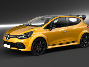 renault clio rs 2017 3Dモデル