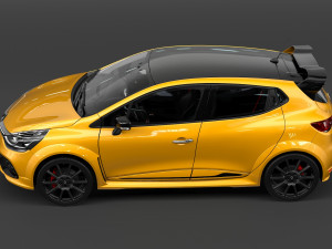 renault clio rs 2017 Modelo 3D