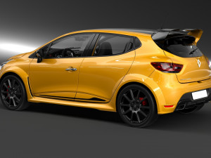 renault clio rs 2017 Modelo 3D