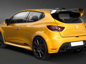renault clio rs 2017 Modelo 3D