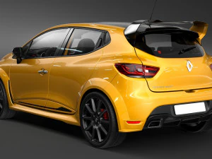 renault clio rs 2017 3D Model