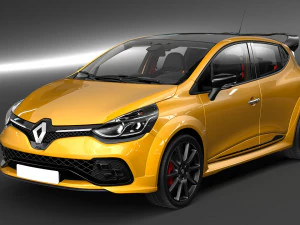 renault clio rs 2017 3D Model