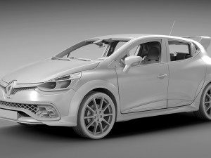 renault clio rs 2017 Modelo 3D