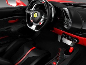 ferrari 488 pista Modello 3D