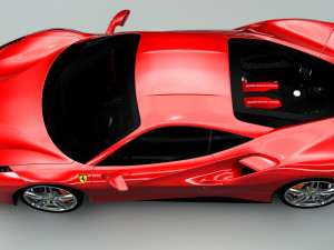 ferrari 488 gtb Model 3D
