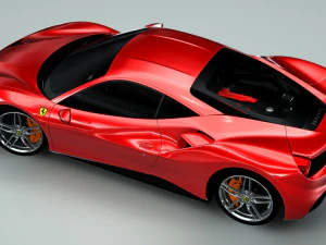 ferrari 488 gtb 3D Model
