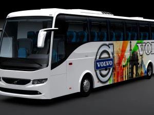 Volvo b9r 4x2 Modello 3D