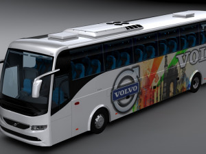 Volvo b9r 4x2 3D मॉडल