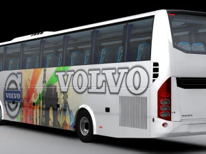 Volvo b9r 4x2 3D Model
