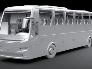 Volvo b9r 4x2 3D Model