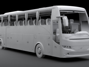 Volvo b9r 6x2 Modelo 3D