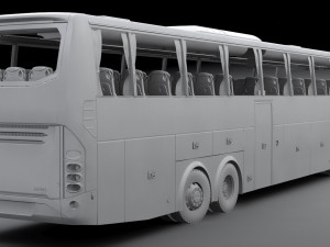 Volvo b9r 6x2 Modelo 3D