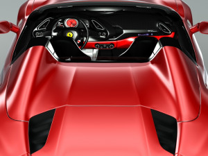 ferrari 488 spyder Modelo 3D
