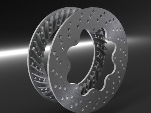 brakes exploded 3D Model