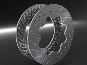 brakes exploded 3D Model