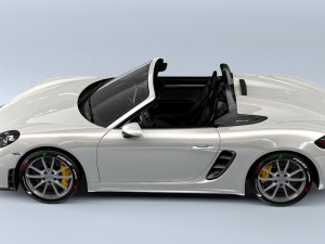 porsche boxster spyder 2020 3D Model