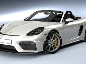 porsche boxster spyder 2020 3D Model