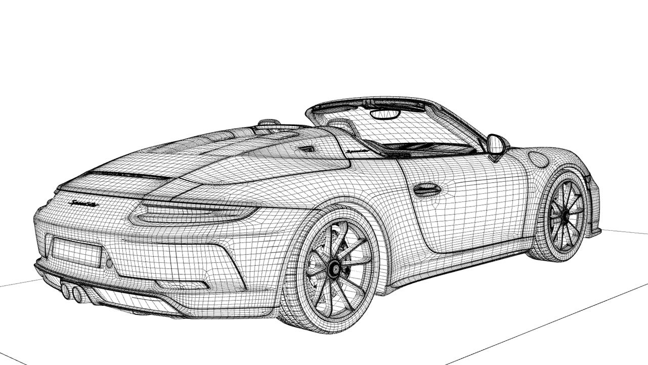 Opel speedster чертеж