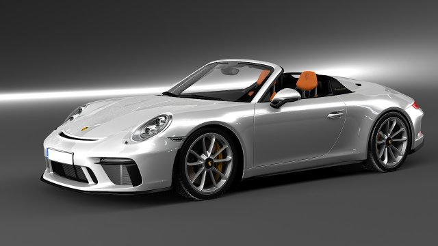 porsche 911 speedster 2020 Modelo 3D .c4d .max .obj .3ds .fbx .stl .blend 