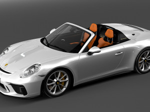 porsche 911 speedster 2020 Modelo 3D