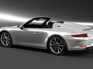 porsche 911 speedster 2020 Modelo 3D