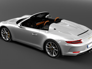 porsche 911 speedster 2020 Modelo 3D