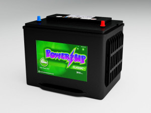 battery exploded 3D-Modell