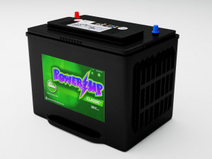 battery exploded 3D-Modell