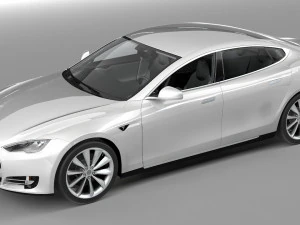 tesla model s 2014 3D Model