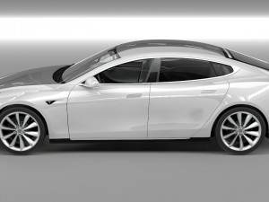 tesla model s 2014 Modelo 3D