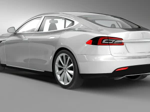 tesla model s 2014 3D Model