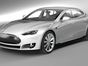 tesla model s 2014 Modelo 3D