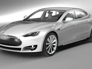 tesla model s 2014 3D Model