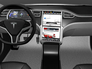 tesla model s 2014 3D Model