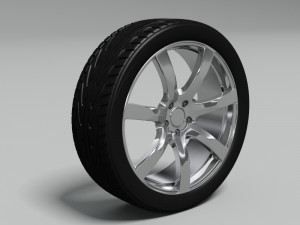 toyo proxes tire Modello 3D