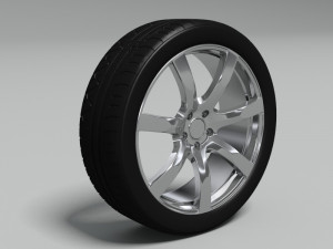 kumho ecsta tire 3D Model