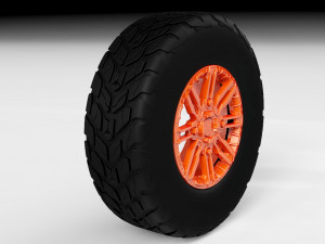 generic atv tire 3D Model