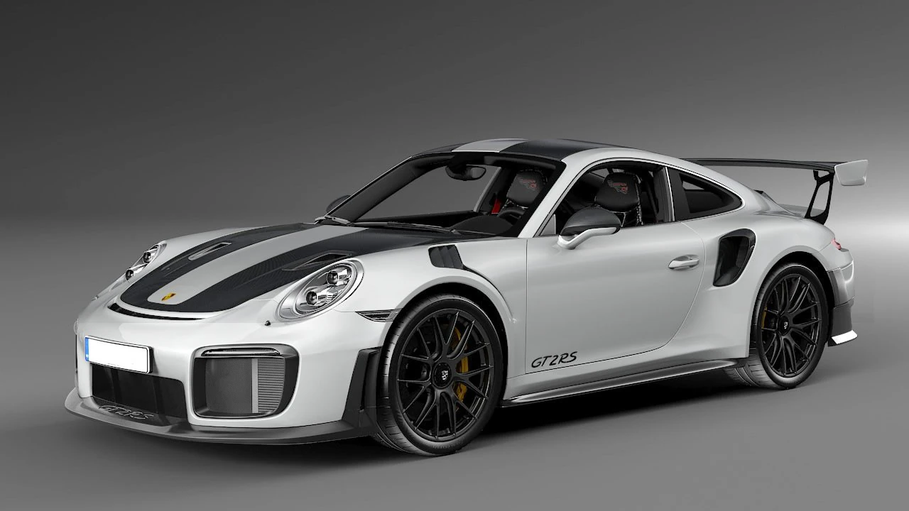 porsche 911 gt2 rs 991 3D Model .c4d .max .obj .3ds .fbx .stl .blend 
