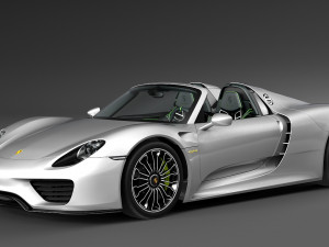 porsche 918 3D Модель