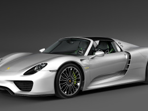 porsche 918 3D Model