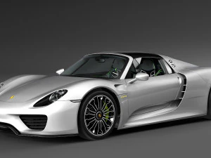 porsche 918 3D Model